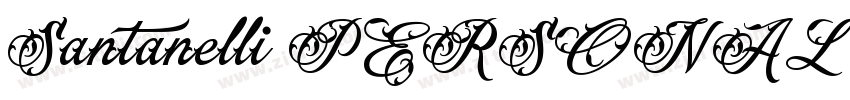 Santanelli PERSONAL USE ONLY字体转换